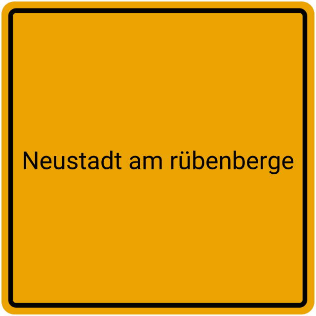 Meldebestätigung Neustadt am Rübenberge